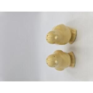 Vintage Ceramic Yellow Chick Salt and Pepper Shakers